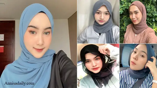 Gaya Hijab Minimalis yang Serasi dengan Makeup Natural